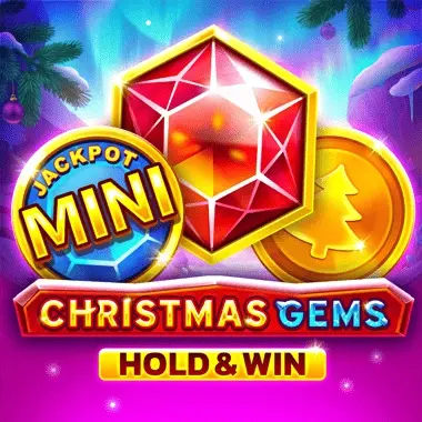 Christmas Gems Hold And Win logo