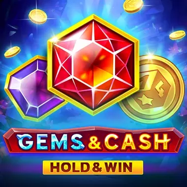 Gems and Cash Hold and Win logo