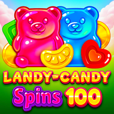 Landy-Candy Spins 100 logo