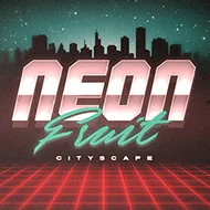 Neon Fruit Cityscape игра