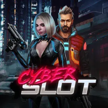 Cyber slot logo