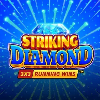 Striking Diamond: Running Wins logo