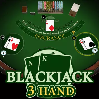 Blackjack (3 Hand) logo