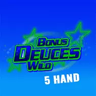Bonus Deuces Wild 5 Hand игра