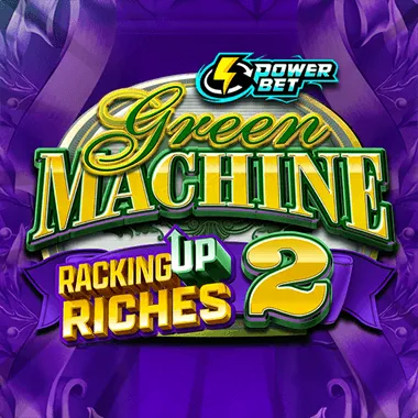 Green Machine Racking Up Riches 2 logo