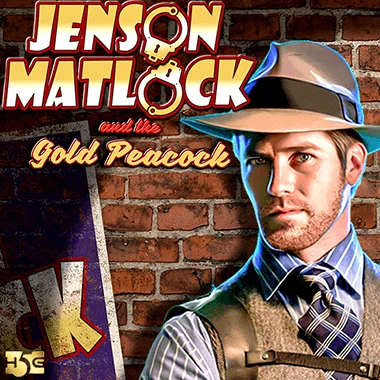 Jenson Matlock and the Gold Peacock logo