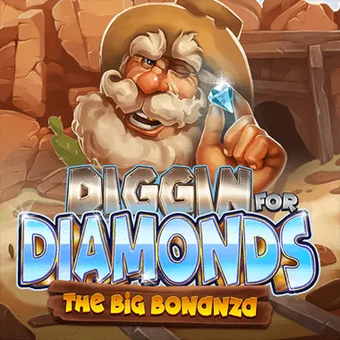 Diggin for Diamonds The Big Bonanza logo