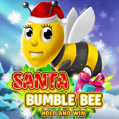 Santa Bumble Bee Hold and Win logo
