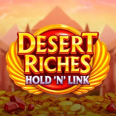 Desert Riches: Hold 'N' Link logo