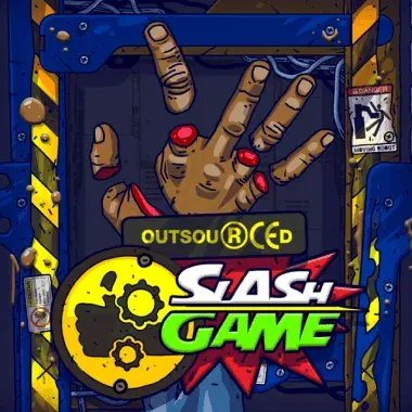 Outsourced: Slash Game logo