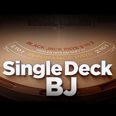 Single Deck Blackjack logo