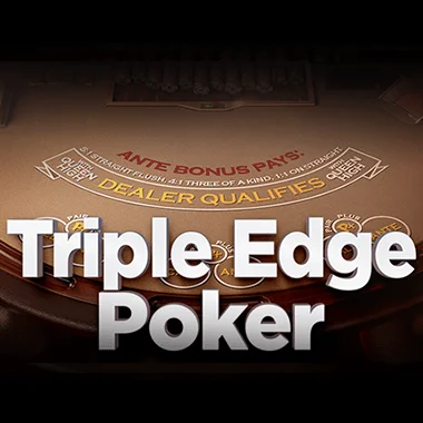 Triple Edge Poker (Three Card Poker) logo