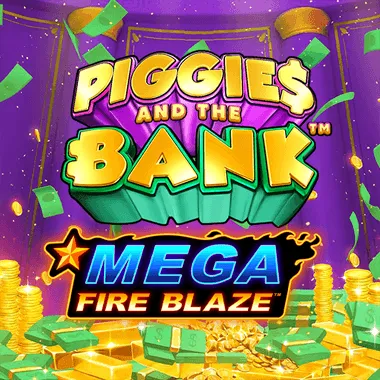 Mega Fire Blaze: Piggies and the Bank logo