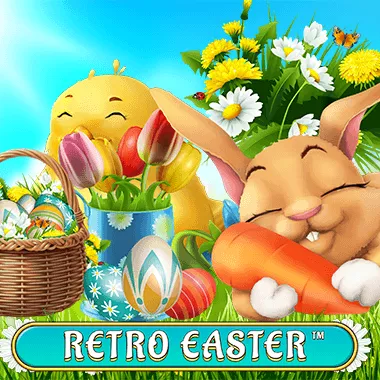 Retro Easter logo