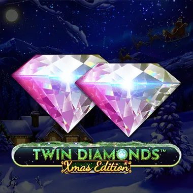 Twin Diamonds Xmas logo