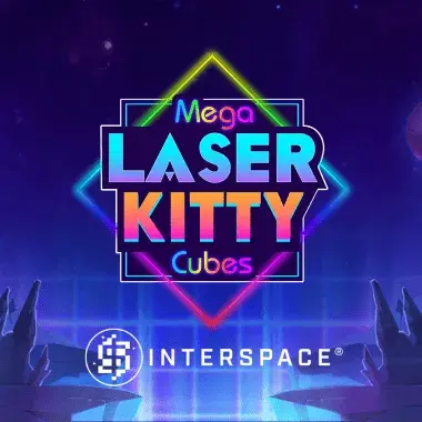Mega Laser Kitty Cubes with Interspace logo