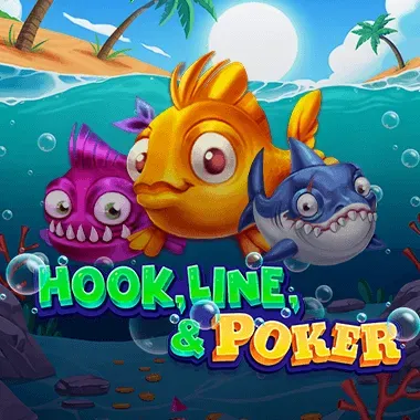 Hook, Line and Poker logo