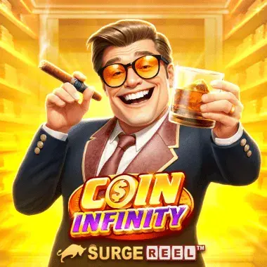 Coin infinity Surge Reel logo