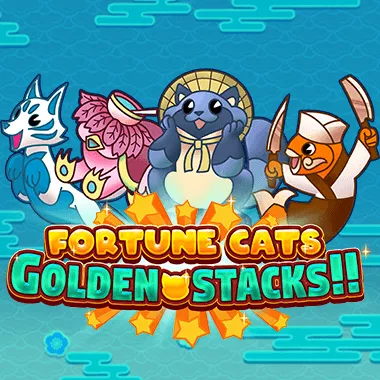 Fortune Cats Golden Stacks logo