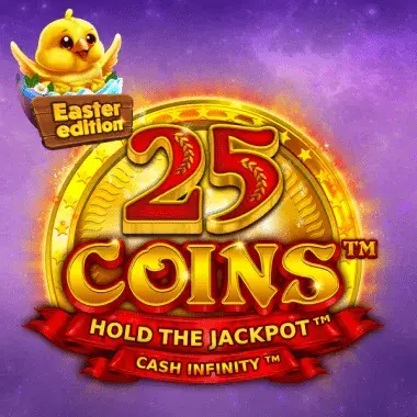25 Coins Easter logo