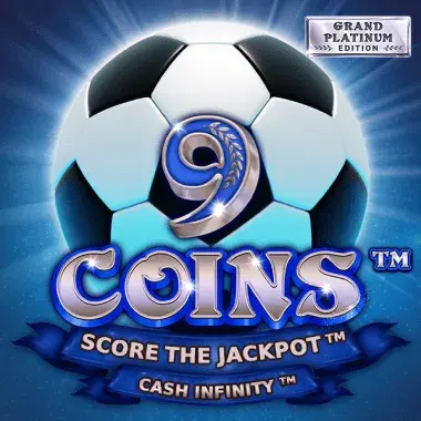 9 Coins Grand Platinum Edition Score the Jackpot logo