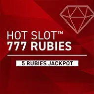 Hot Slot: 777 Rubies Extremely Light игра