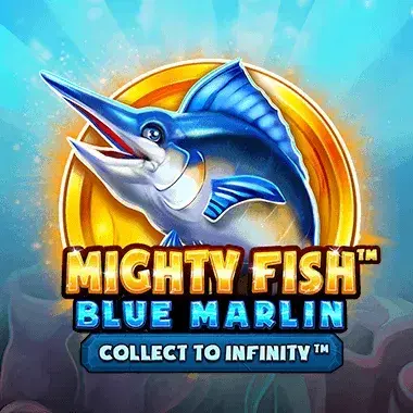 Mighty Fish: Blue Marlin logo